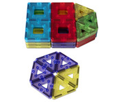 POLYDRON Magnetic Set Transparent 1