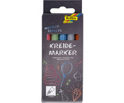 Kreidemarker Metallic Effects 5er Set 2