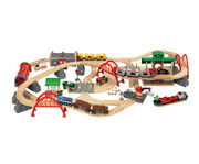 BRIO® Straßen & Schienen – Bahn Set Deluxe 4