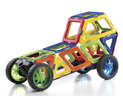 GeoSmart Wheels Refill Set - 11 Piece Magnetic Building Wheels For STEM Toys