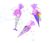 Schultüten Bastelset Unicorn School 2