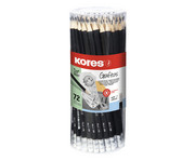 Kores® Sechskant Bleistifte Grafitos 72 Stück 1