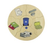 beleduc HUMANICO Puzzle Mülltrennung 6