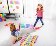 Betzold Teppichfliesen in Boomwhackers® Farben 13 Stück 6