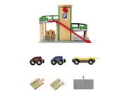 BRIO® World Parkhaus Straßen & Schienen 3