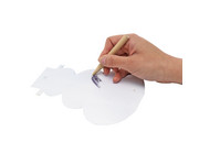 Kratzpapier Schneemann 20 Stück 2