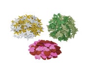 Selbstklebende Moosgummi Sticker Glitter 100 Stück 4