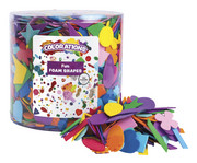 Moosgummi Set verschiedene Formen 225 g 1