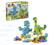 LEGO® DUPLO® Dinos auf Rädern 3 in 1 Set 2