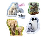 Maxi Puzzles: Tiere und ihre Babys 2