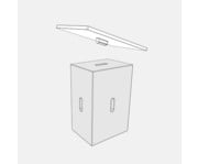 Xbrick® X table mini kleine Tischplatte 4
