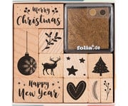 folia Motivstempel Set Christmas 1