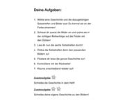 Bildergeschichten ordnen Teil 1 (für die 2 und 3 Klasse) 3