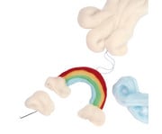 folia Filzwolle Regenbogen 12 Farben 350 g 3