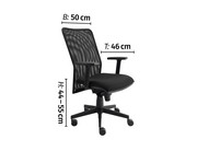 Betzold Drehstuhl Solid mit Netzrücken 7