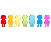 Acryl Figuren Kinder 7 Stück 1