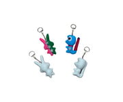 Textilfiguren mit Schlüsselanhänger 15 Stück 2