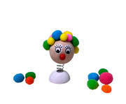 Wackelfigur aus Holz 12 Stück 4