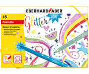 Eberhard Faber Filzstifte Glitzer 16er Set 1