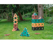 POLYDRON Giant Konstruktions Set natur 80 teilig 3