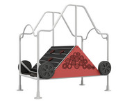 Kletterwagen Waggon Roter Zug 1