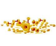 mobilo 3er Set: Konstruktions Set Verbinder und geometrische Teile 5