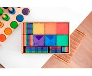 Connetix Kreativ Set Regenbogenfarben 102 teilig 2