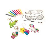 Bastelset Schrumpffolie Einhorn Dino & Co 3