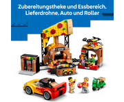 LEGO® City Pizza Liefererlebnis mit Fahrzeugen 4