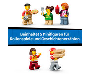 LEGO® City Pizza Liefererlebnis mit Fahrzeugen 7