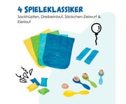 XXL Partyspiele Set mit 5 Spielen & Medaillen 3