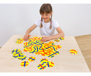 Betzold Streckenpuzzle Sechsecke 180 Karten 3