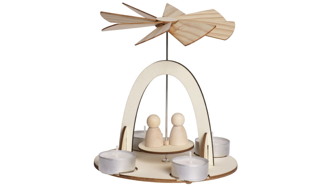 SUNNYSUE Weihnachtspyramide, Bastelset