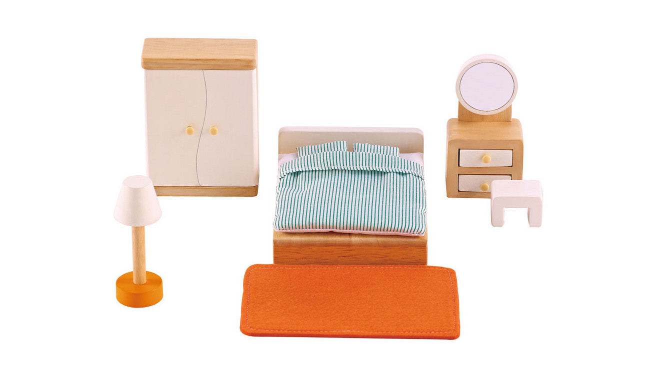Hape Puppenmöbel „Schlafzimmer“