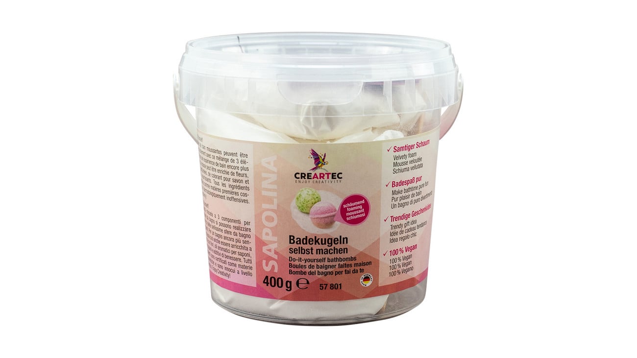 CrearTec Badekugel-Bastelset