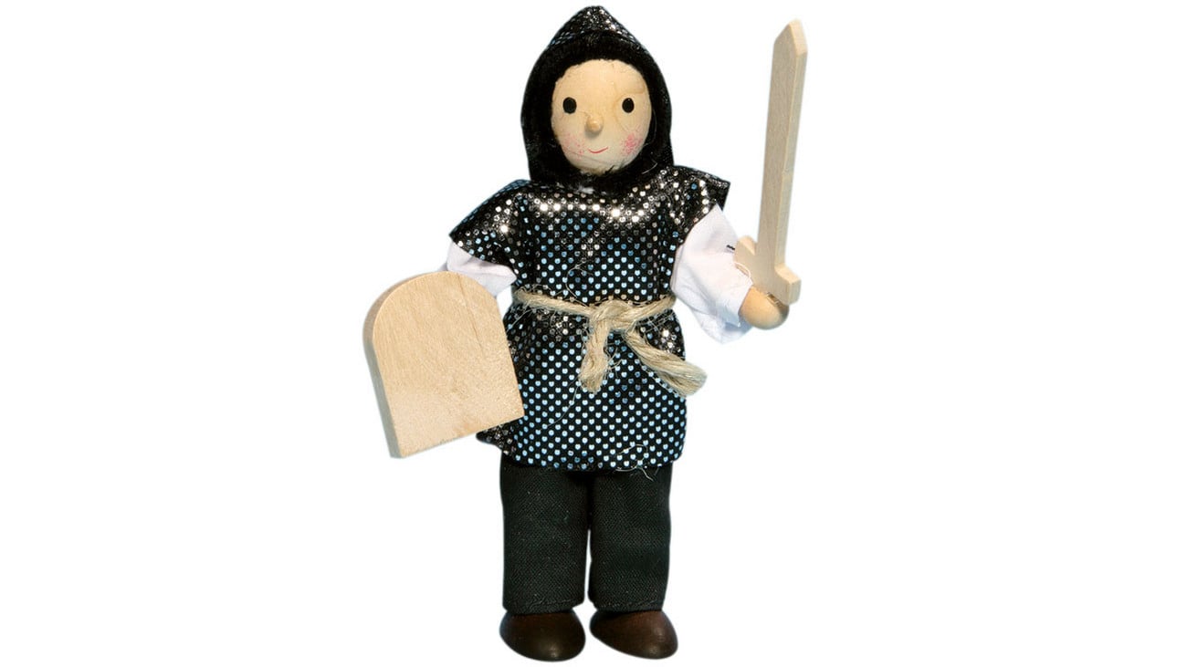 original Winzling Biegepuppen „Königreich“, Ausführung: Ritter mit Schwert