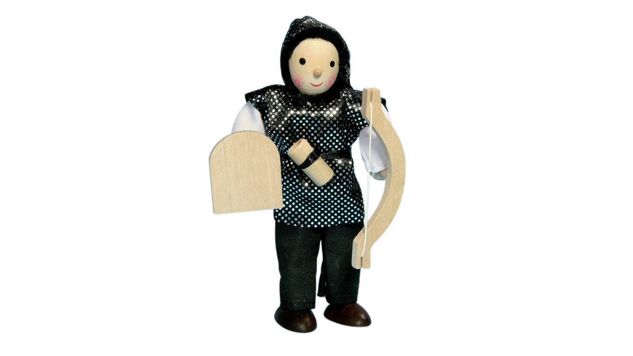 original Winzling Biegepuppen „Königreich“, Ausführung: Ritter mit Bogen