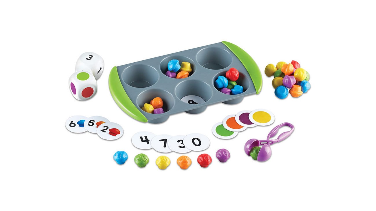 Learning Resources Mini-Muffin Zähl- & Sortierspiel