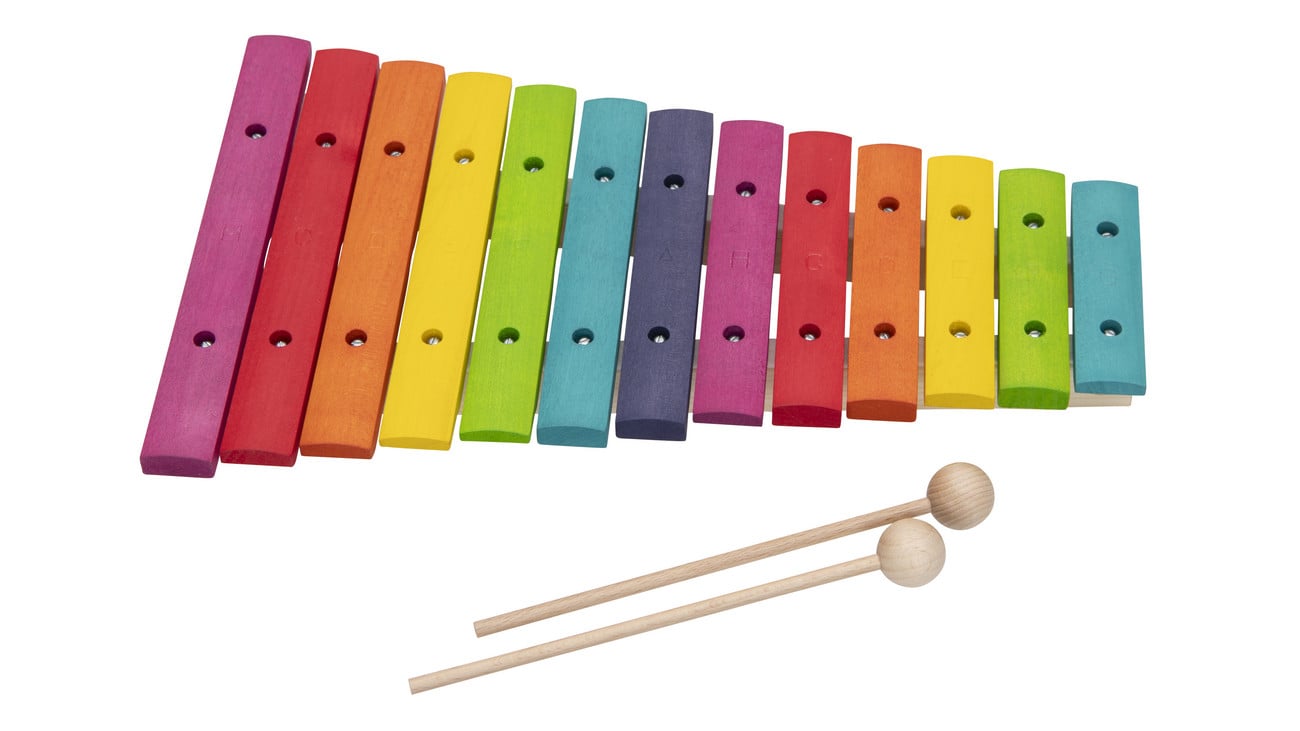 Goldon Buntes Xylophon