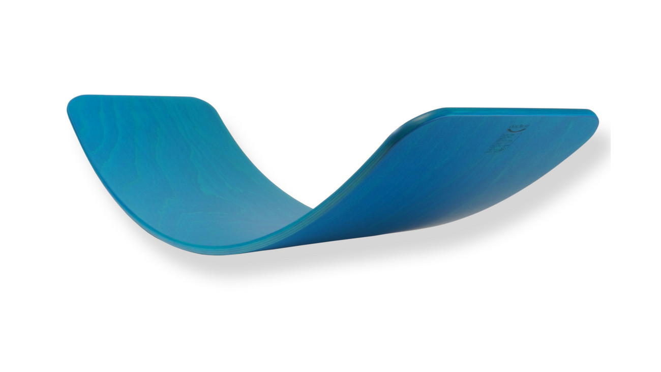 das.Brett - Balance Board, lackiert, Farbe: türkis