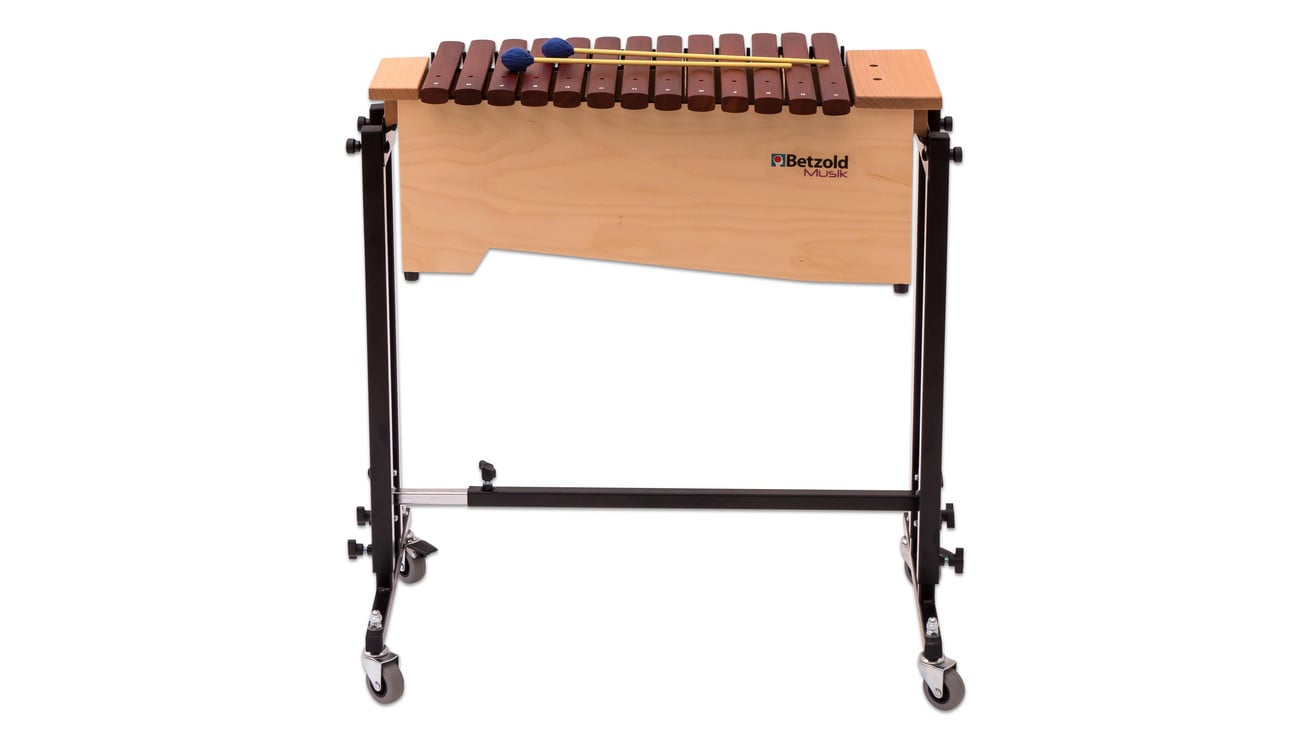 Betzold Alt-Xylophon + Ständerwagen