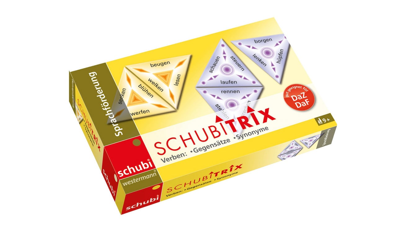 SCHUBITRIX Mini Gioco Da Tavolo – Unterscheiden Und Verknüpfen, Superficie Antiriflesso, Idea Regalo Per Bambini