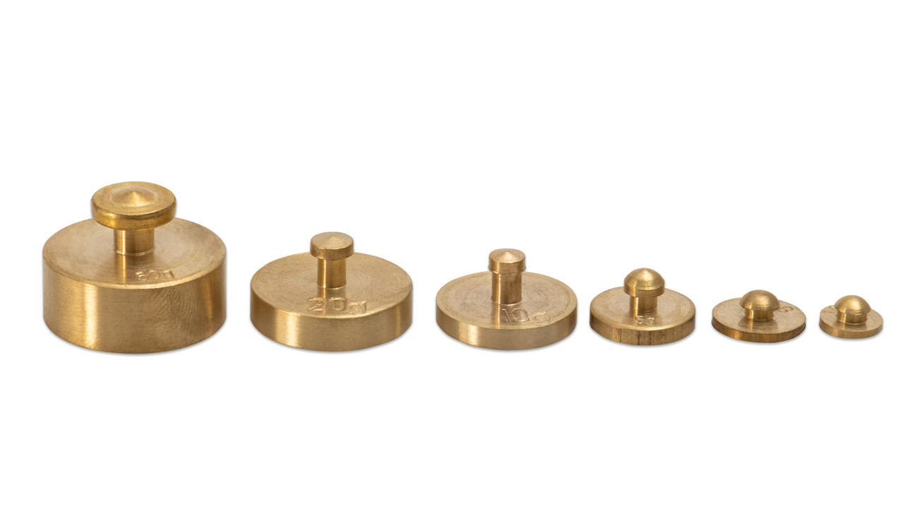 Betzold Messinggewichte, Gewicht: 1 g, Setgröße: 1 Stück