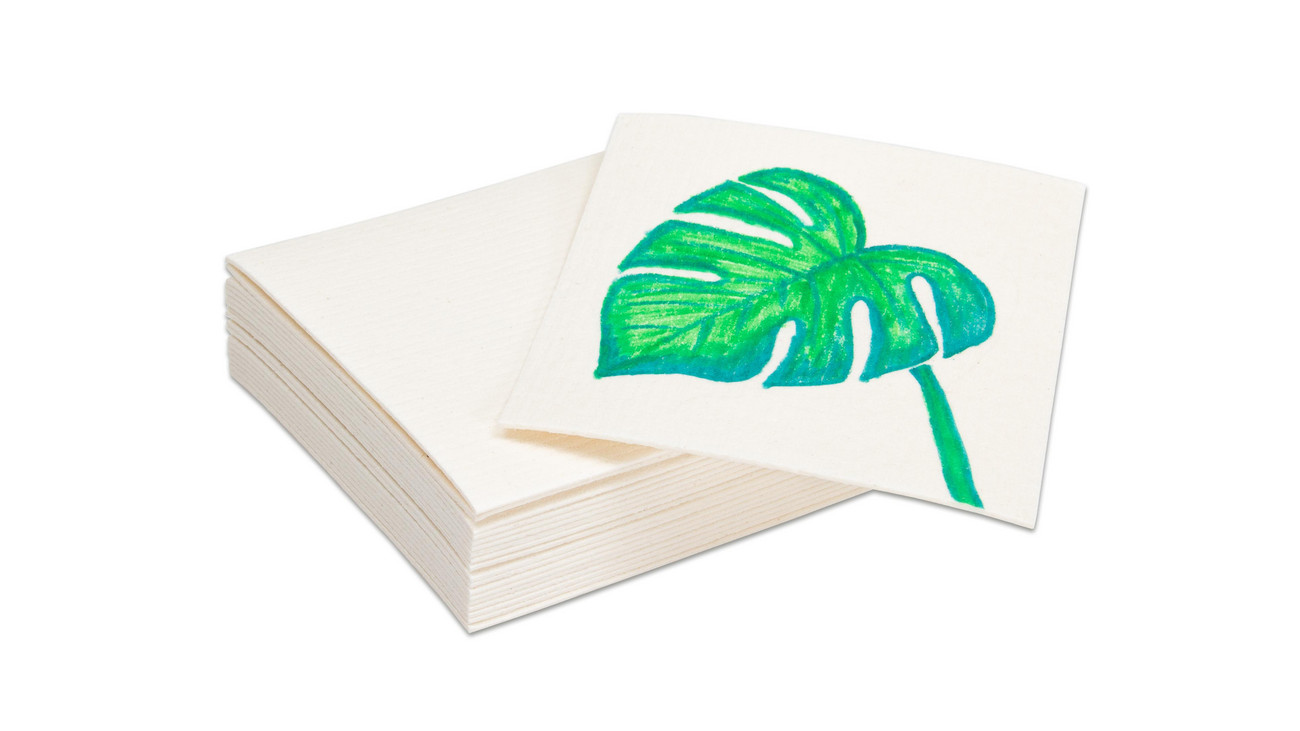 creativ company 20 Spültücher zum Spülen und Bemalen