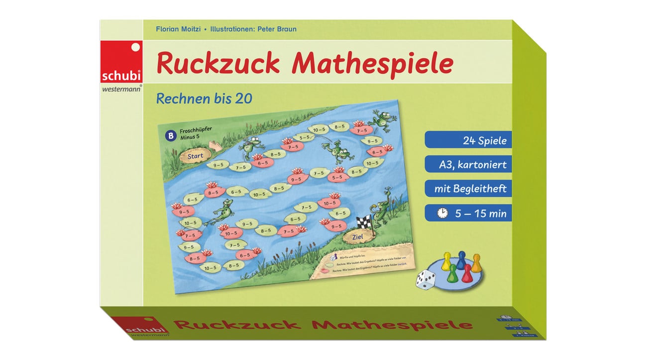 Schubi Ruckzuck Mathespiele – Rechnen bis 20