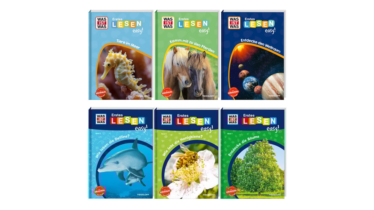 WAS IST WAS Erstes Lesen easy!, Titel: Set