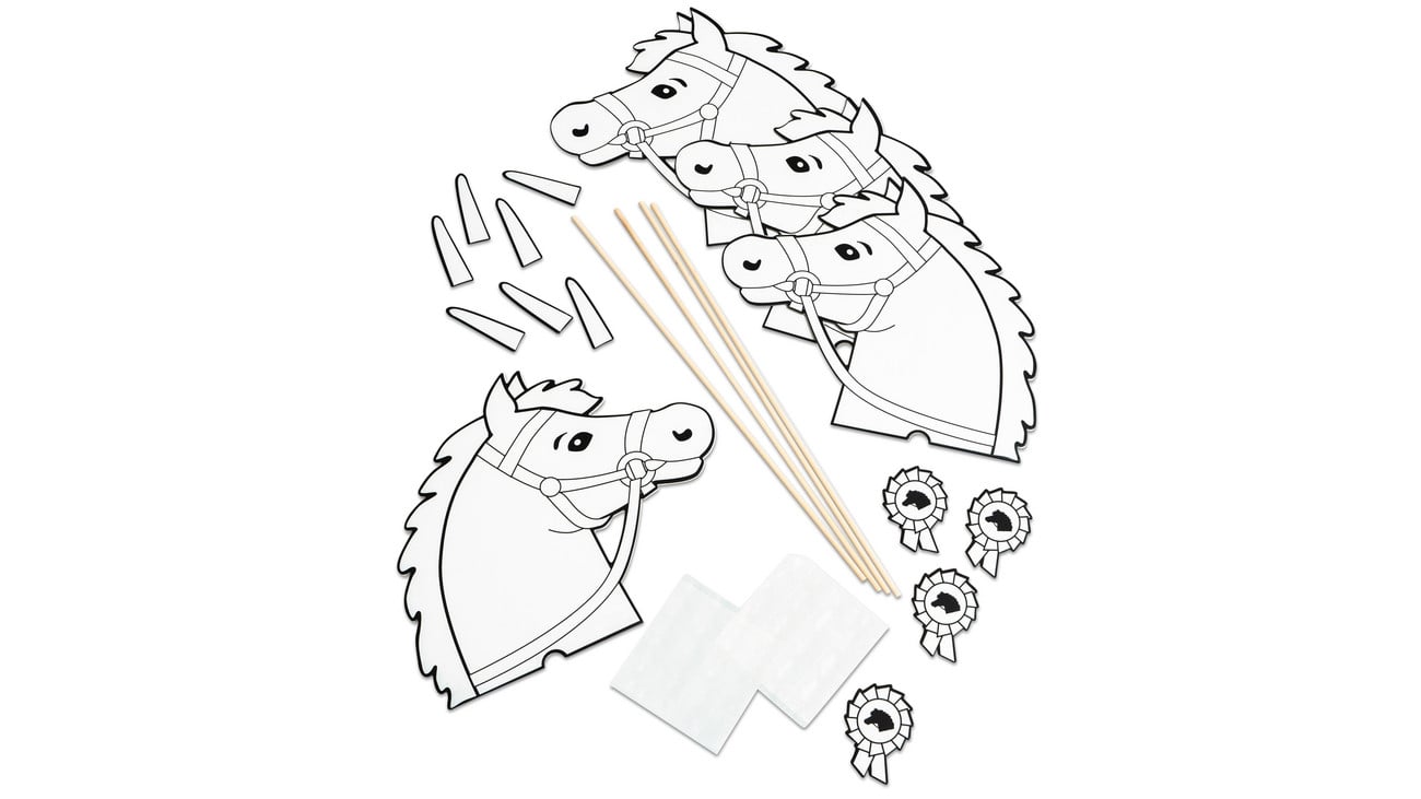 PLAYBOX Steckenpferde-Bastelset
