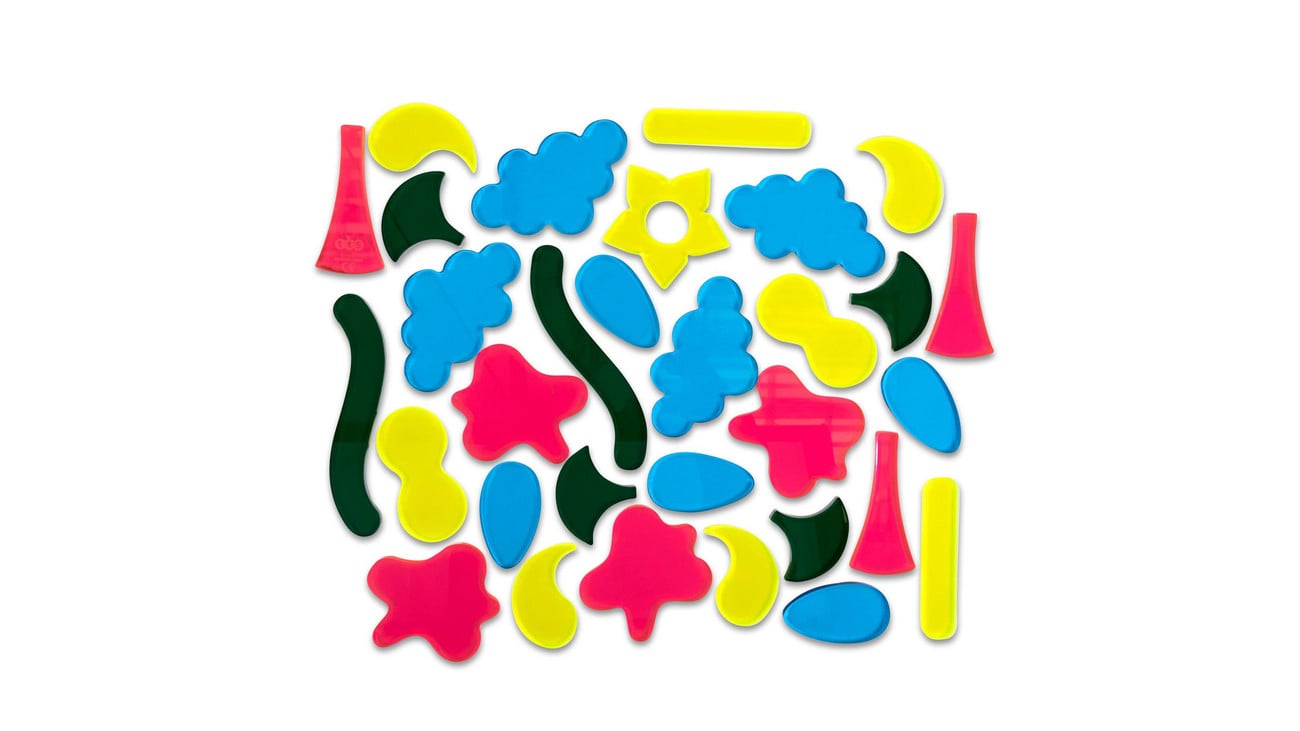 tts Acryl-Legeformen für den Lichttisch, 32-teilig