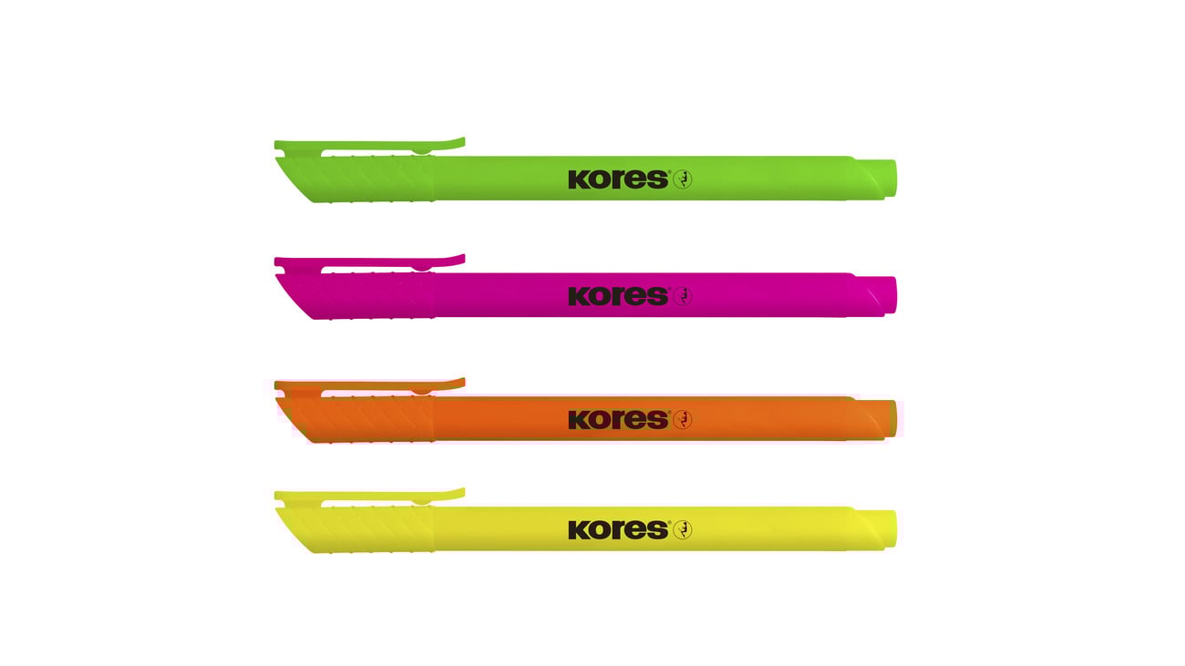 Kores® Textmarker-Set, 8 Stück