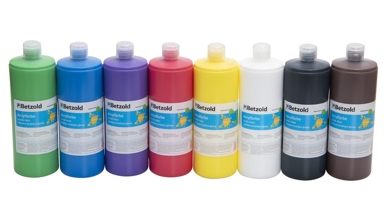 Betzold Acrylfarben, 8er-Set